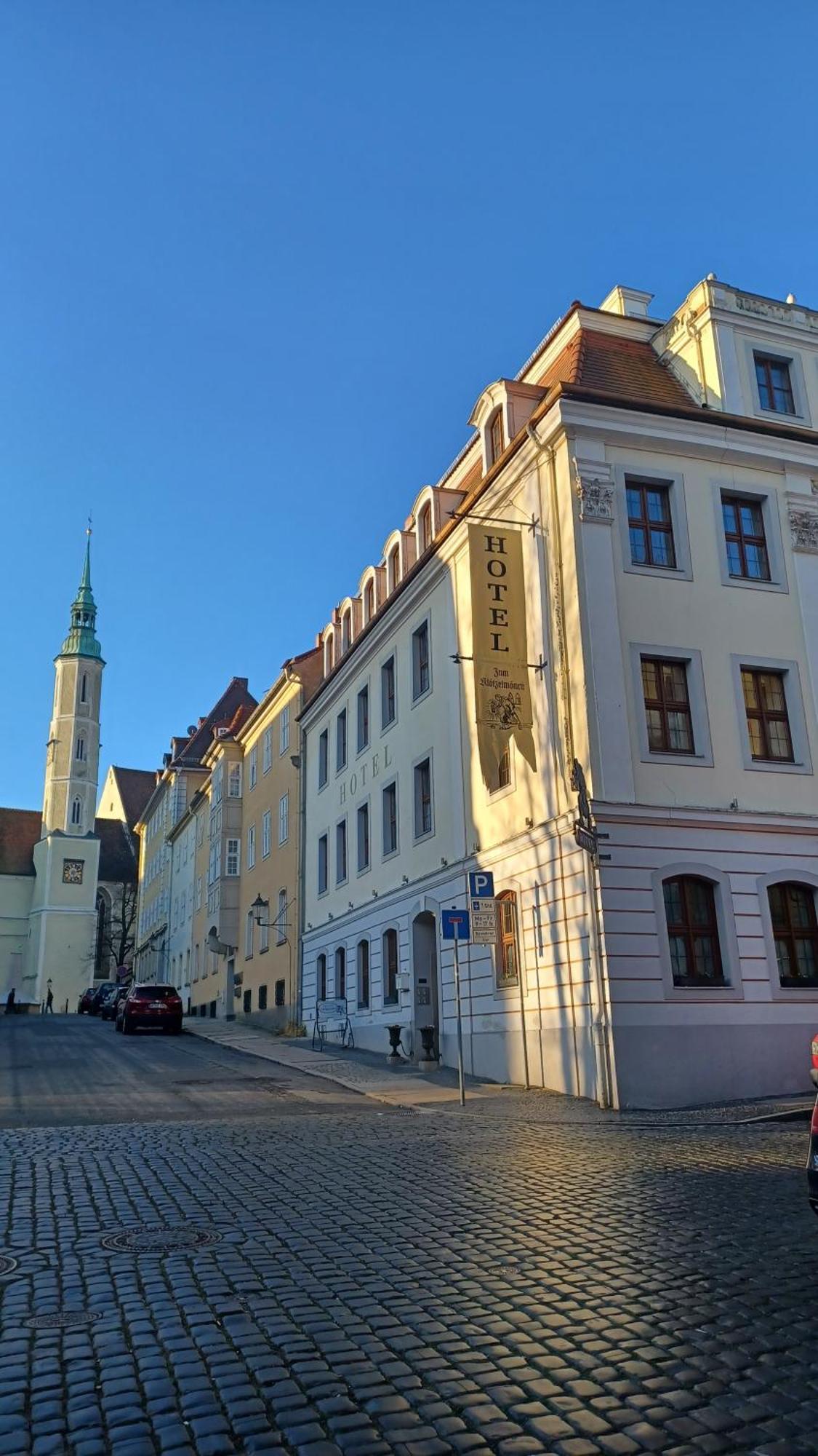 Hotel Zum Kloetzelmoench Görlitz Екстериор снимка