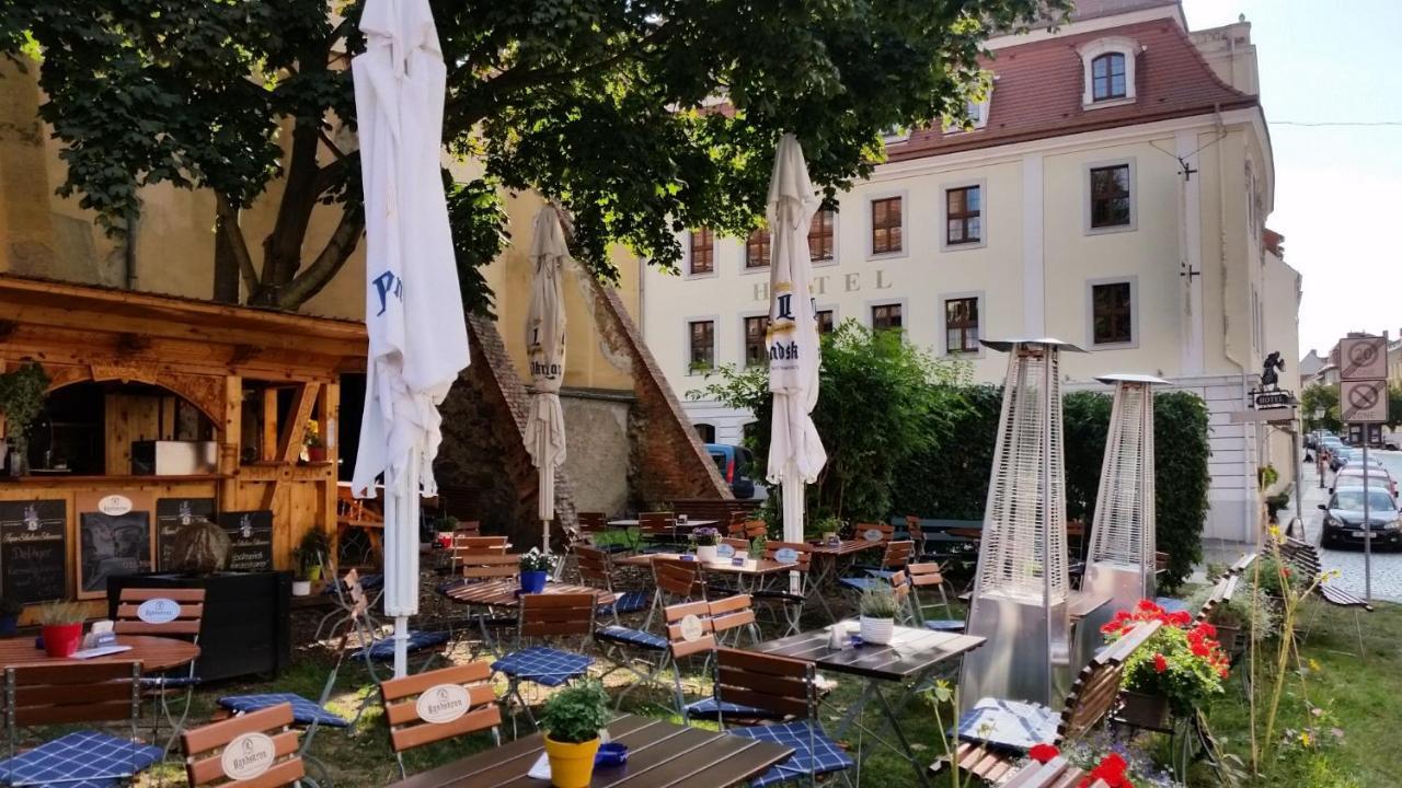 Hotel Zum Kloetzelmoench Görlitz Екстериор снимка